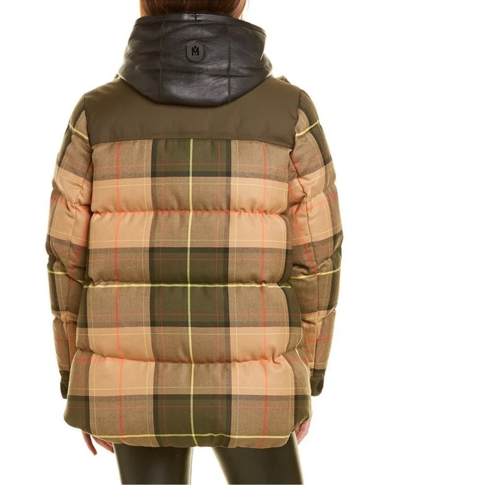 Mackage Rania Leather -Trim Wool-Blend Jacket. - Picture 2 of 12